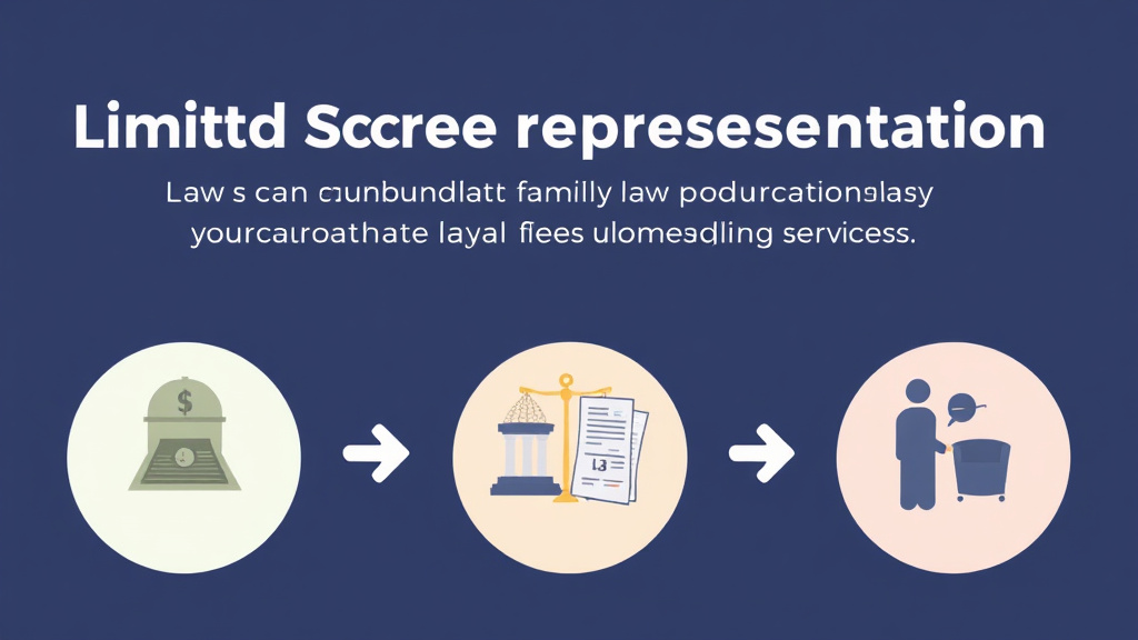 Visual guide for practical steps in limited scope representation: saving on legal fees by unbundling services