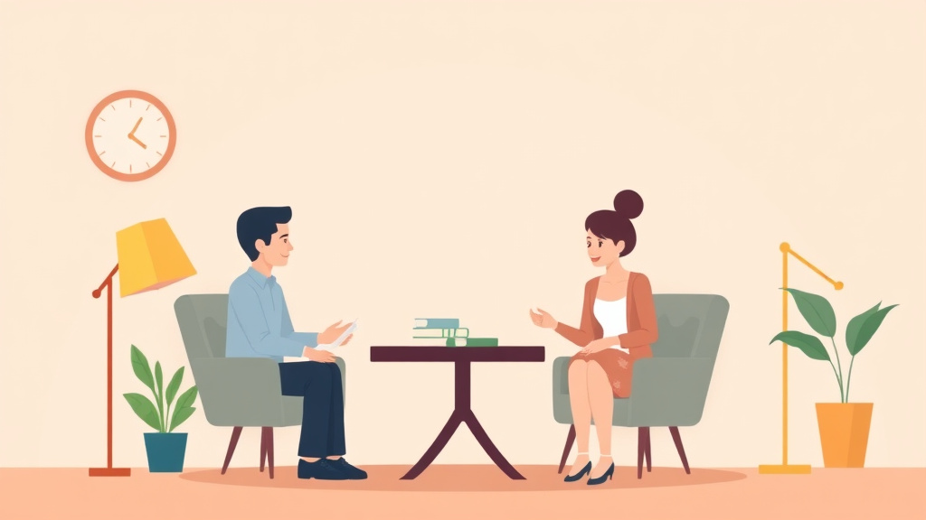 Illustration showing key concepts related to med-arb in divorce: combining mediation and arbitration