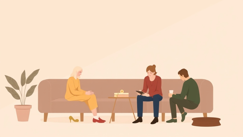 Illustration showing key concepts related to restorative justice approaches to divorce