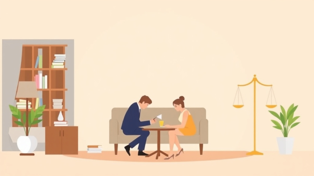 Illustration showing key concepts related to alabama uncontested divorce cost: full breakdown