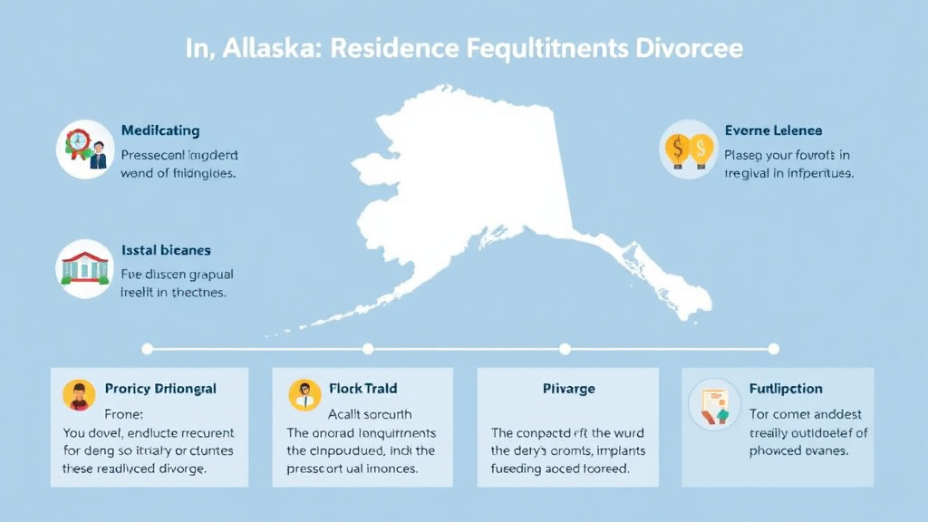 Visual guide for practical steps in alaska residency requirements for divorce