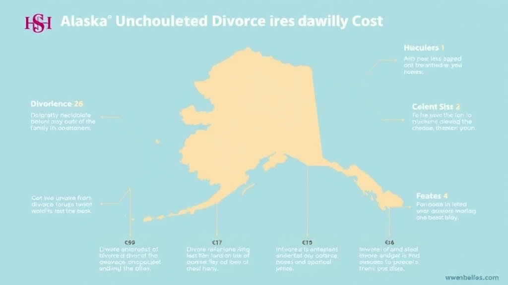 Visual guide for practical steps in alaska uncontested divorce cost: full breakdown