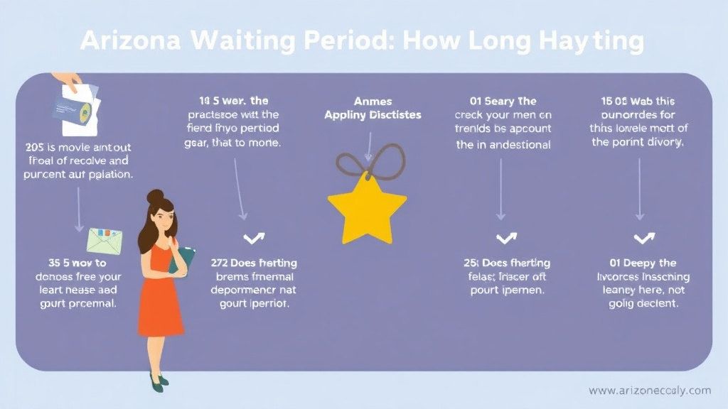 Visual guide for practical steps in arizona divorce waiting period: how long it takes