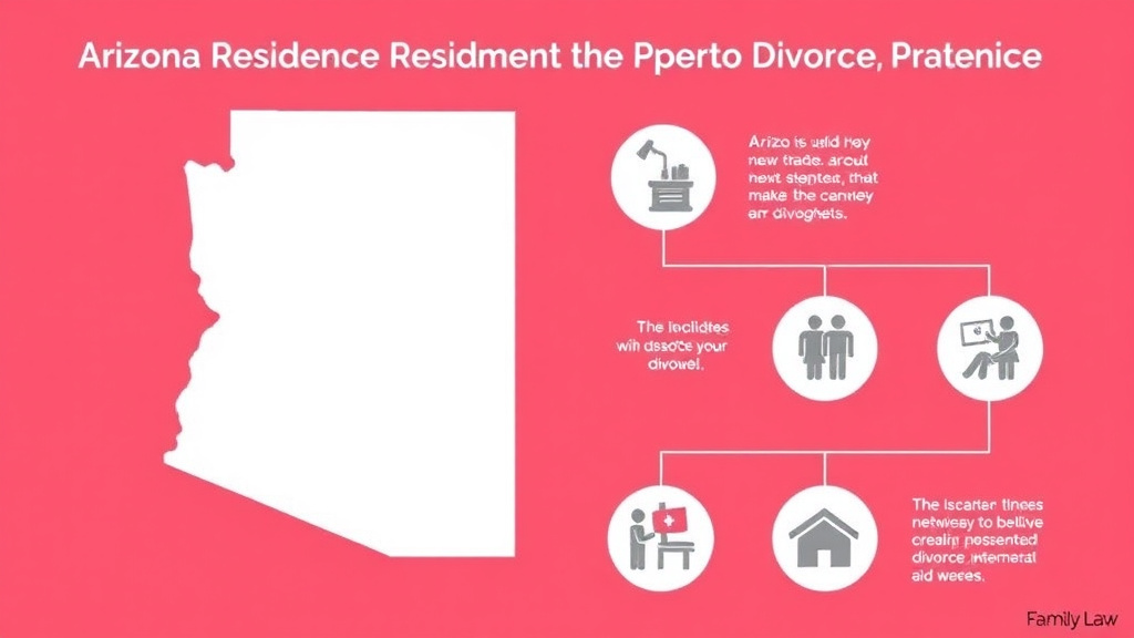 Visual guide for practical steps in arizona residency requirements for divorce