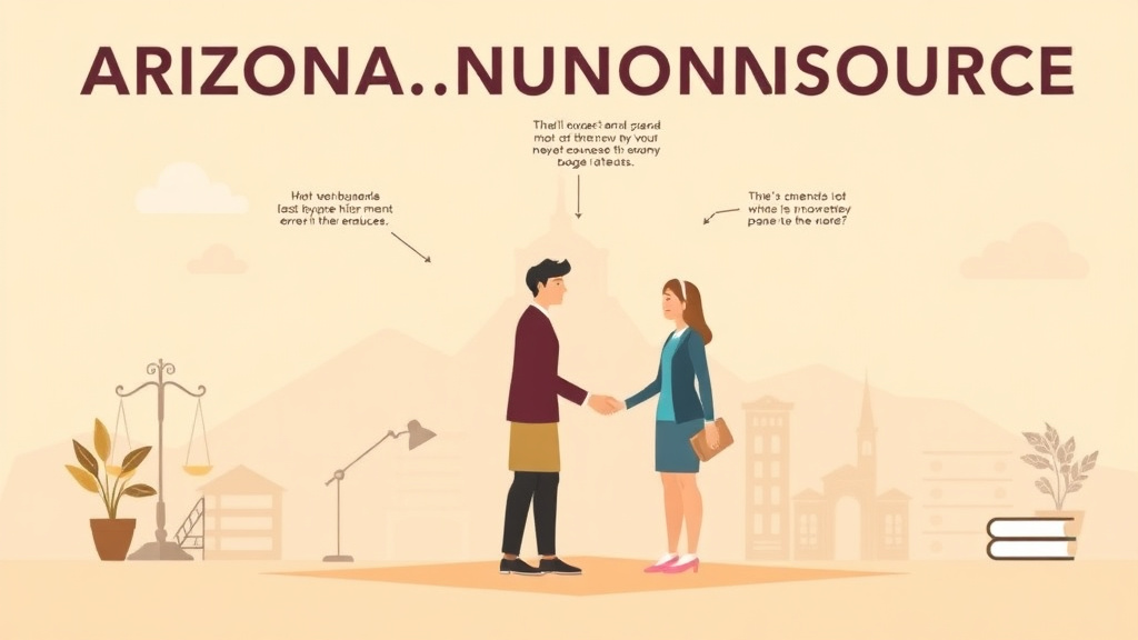 Illustration showing key concepts related to arizona uncontested divorce cost: full breakdown