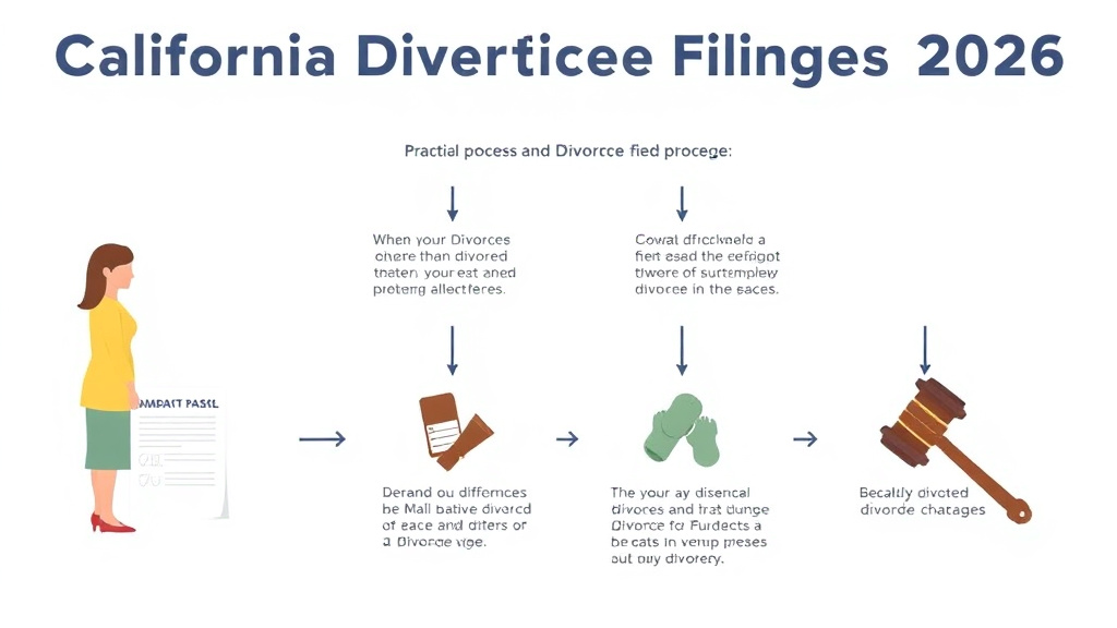 Visual guide for practical steps in california divorce filing fees (2026)