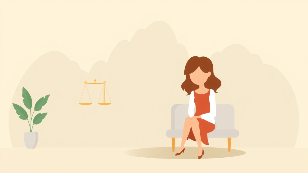 Illustration showing key concepts related to california divorce waiting period: how long it takes