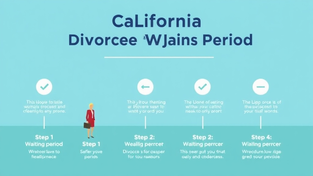 Visual guide for practical steps in california divorce waiting period: how long it takes