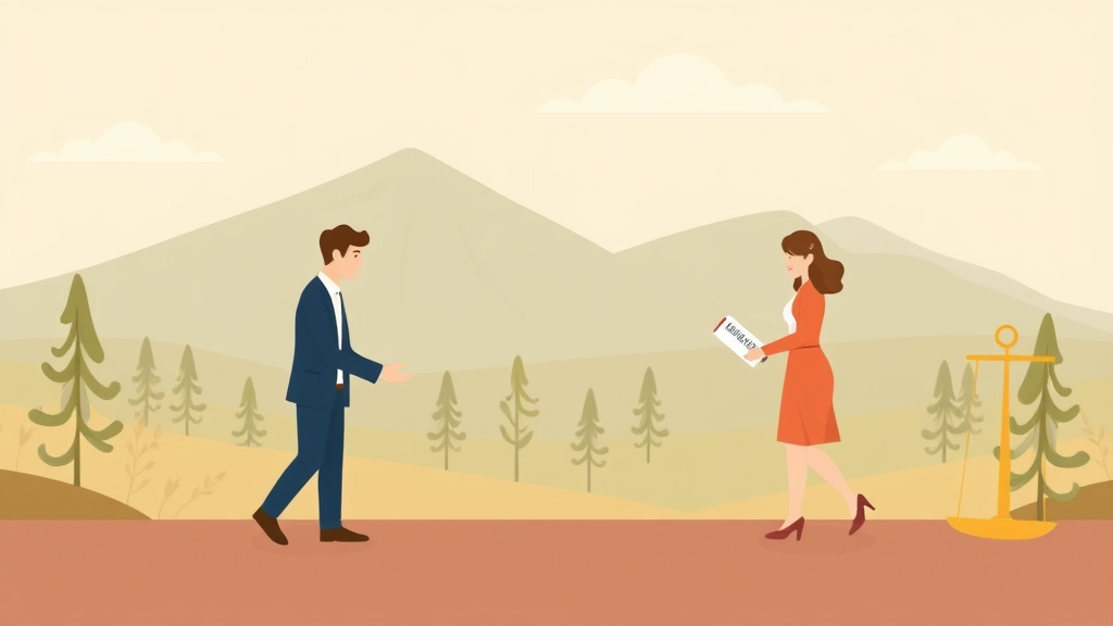 Illustration showing key concepts related to colorado divorce filing fees (2026)