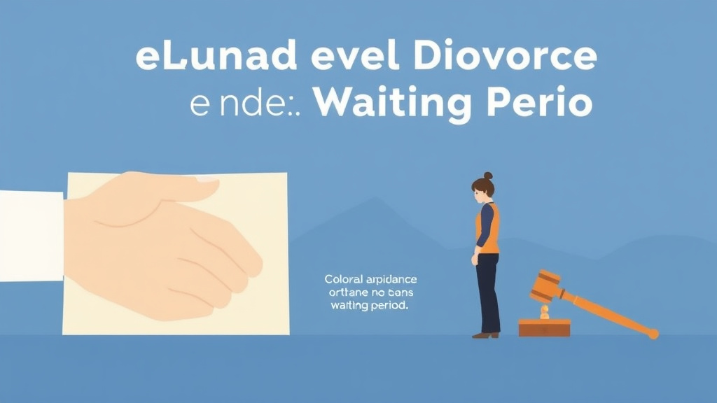 Visual guide for practical steps in colorado divorce waiting period: how long it takes