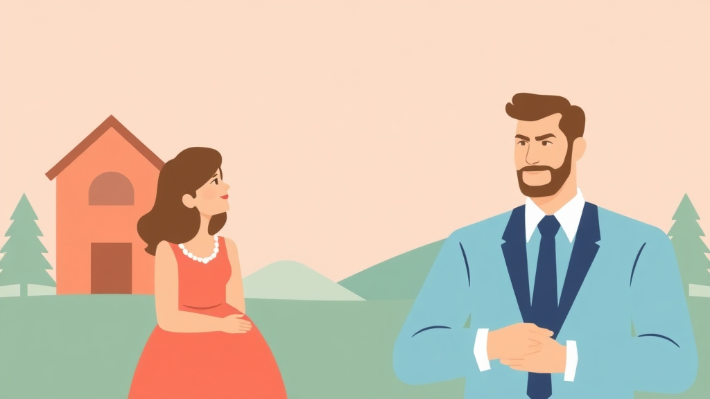 Illustration showing key concepts related to colorado no-fault divorce: how it works