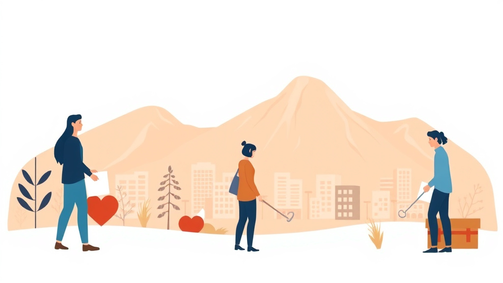 Illustration showing key concepts related to colorado uncontested divorce cost: full breakdown