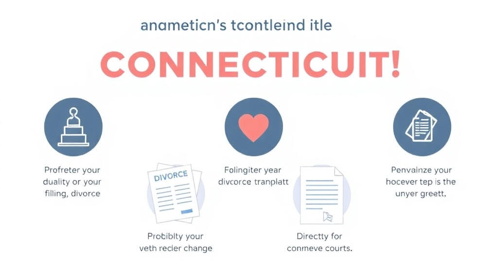 Visual guide for practical steps in connecticut divorce filing fees (2026)