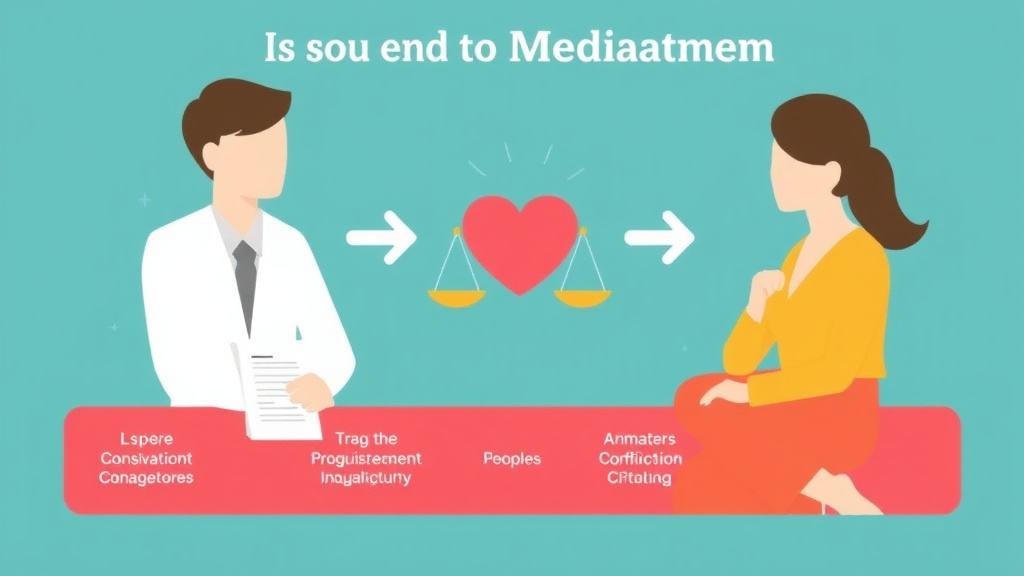 Visual guide for practical steps in divorce mediation in connecticut: process, cost, and requirements