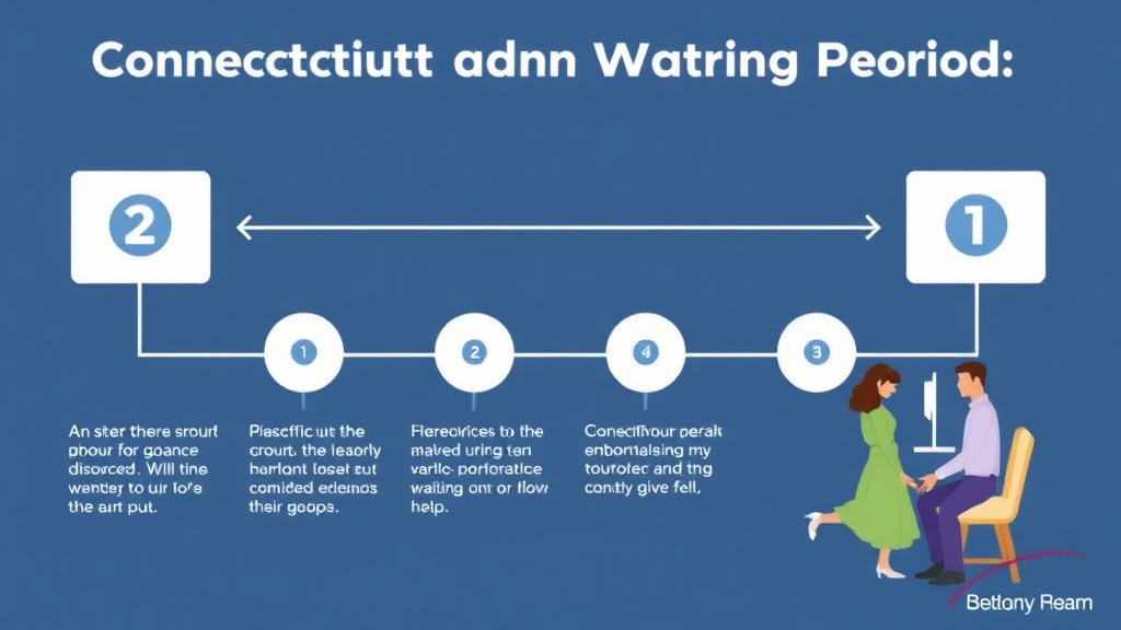 Visual guide for practical steps in connecticut divorce waiting period: how long it takes