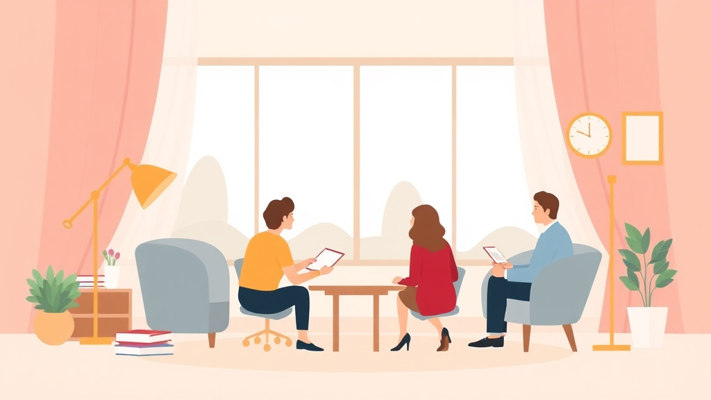 Illustration showing key concepts related to online divorce in connecticut: how to file without a lawyer