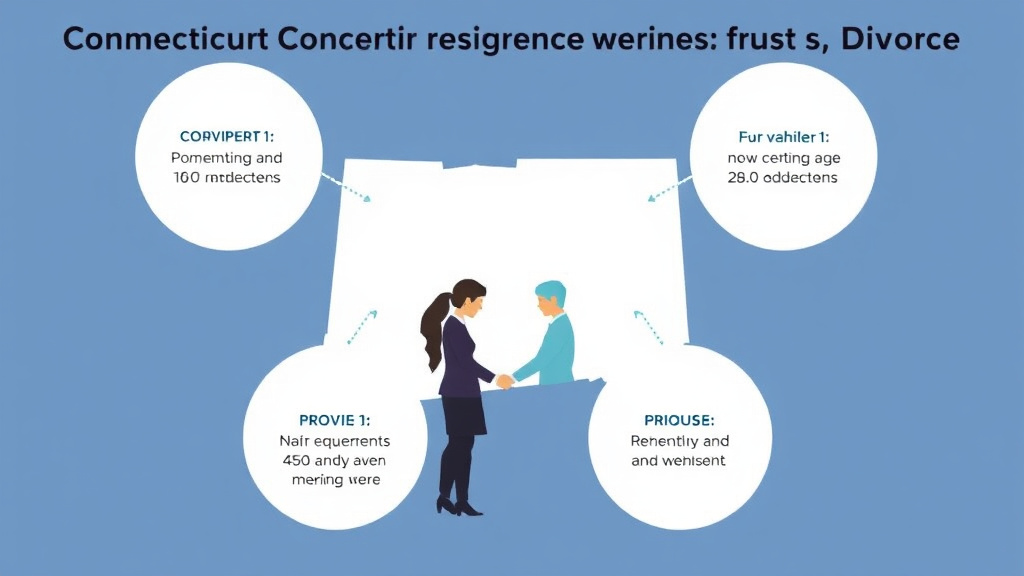 Visual guide for practical steps in connecticut residency requirements for divorce