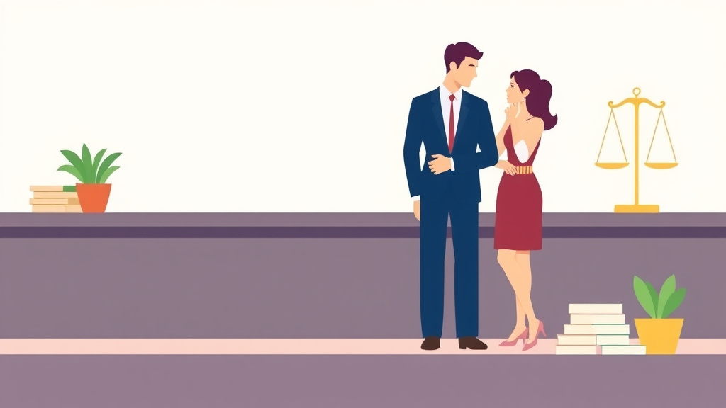 Illustration showing key concepts related to delaware divorce filing fees (2026)