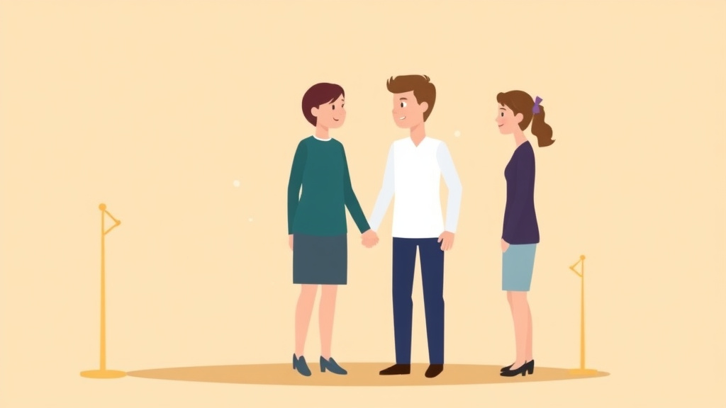 Illustration showing key concepts related to delaware divorce waiting period: how long it takes