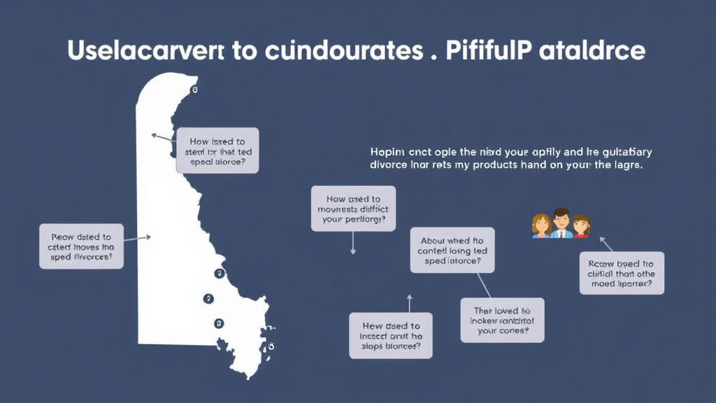 Visual guide for practical steps in delaware no-fault divorce: how it works