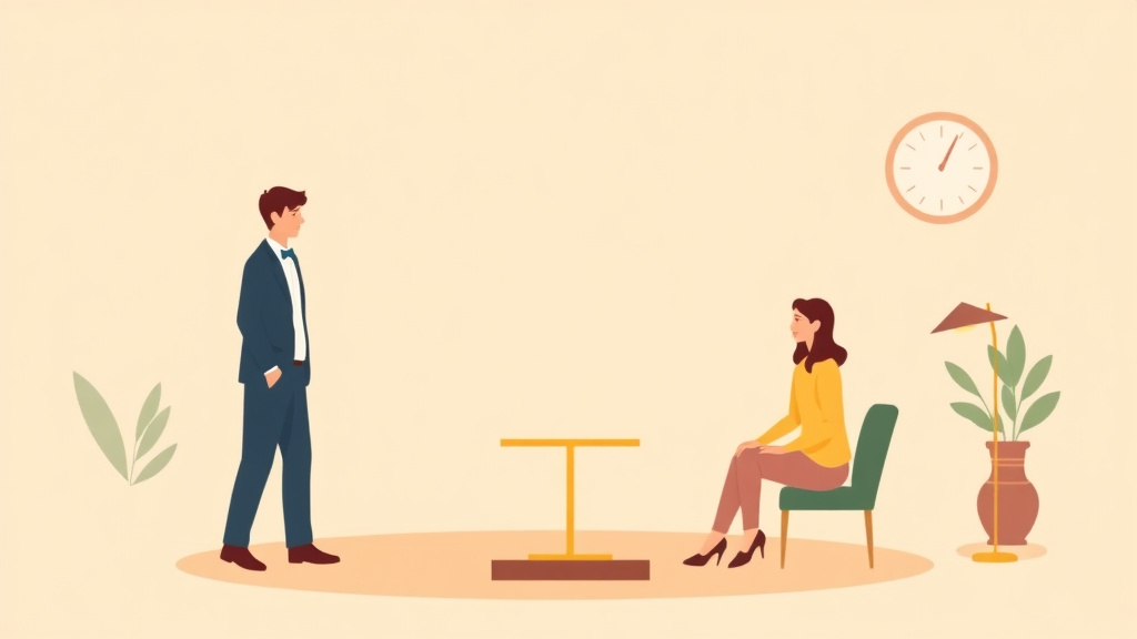 Illustration showing key concepts related to georgia no-fault divorce: how it works