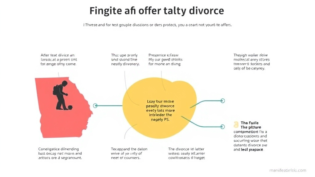 Visual guide for practical steps in georgia no-fault divorce: how it works
