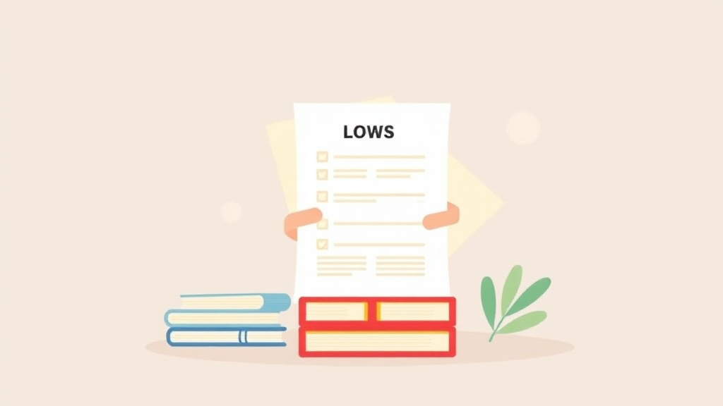 Illustration showing key concepts related to iowa divorce forms: complete list and how to file