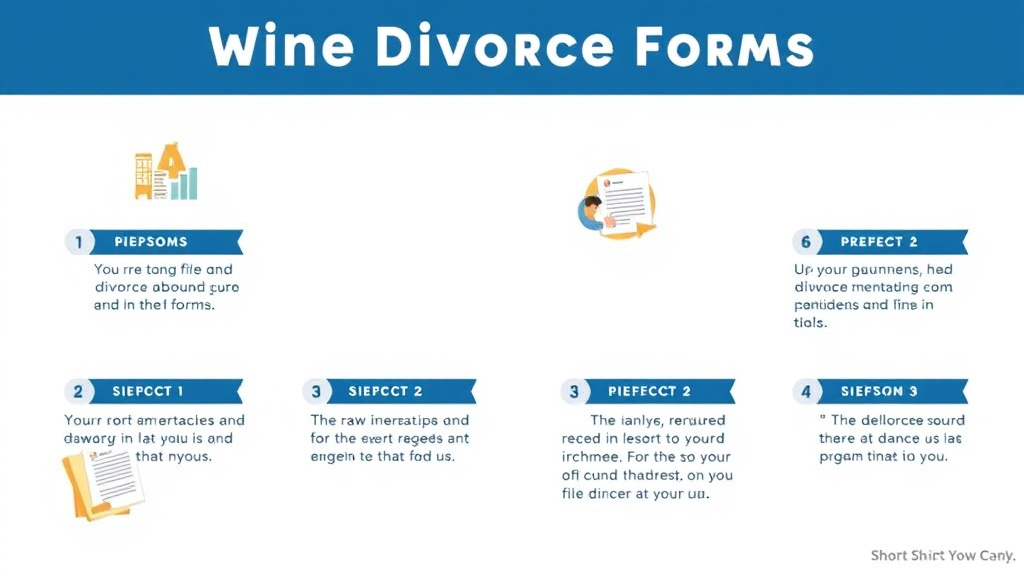 Visual guide for practical steps in maine divorce forms: complete list and how to file