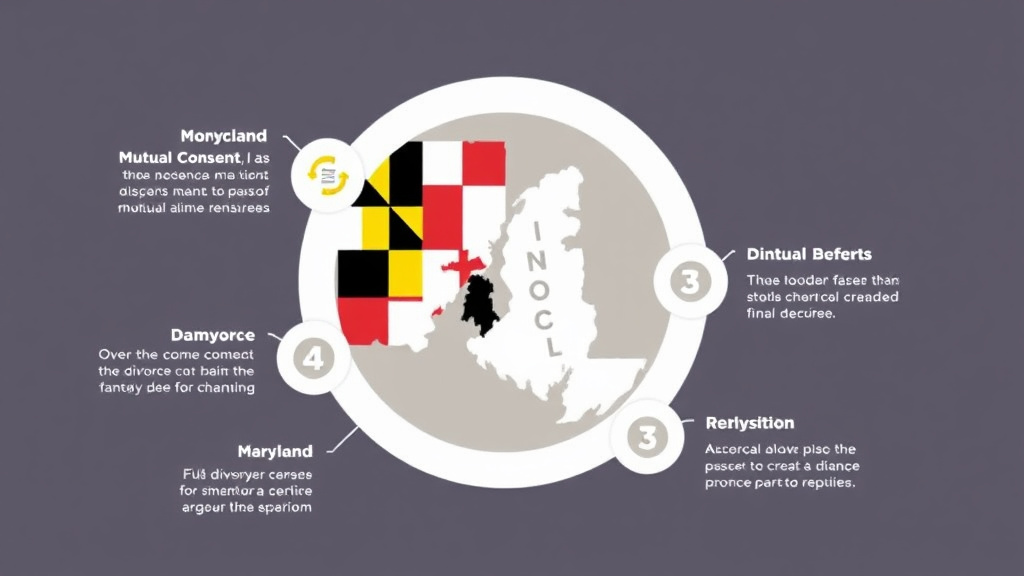 Visual guide for practical steps in maryland mutual consent divorce: fastest path to final decree