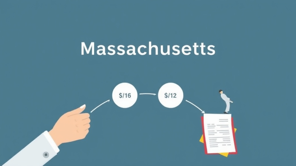 Visual guide for practical steps in massachusetts divorce guide: requirements, filing fees, and process