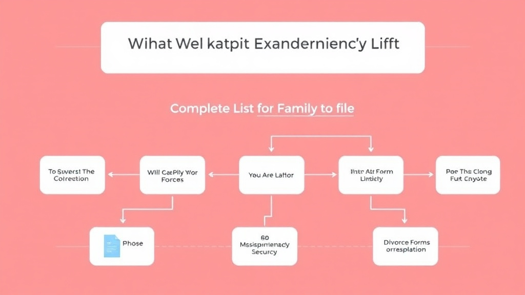 Visual guide for practical steps in mississippi divorce forms: complete list and how to file