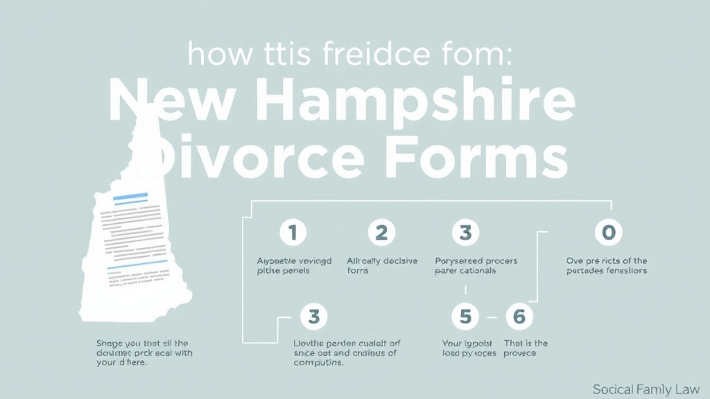 Visual guide for practical steps in new hampshire divorce forms: complete list and how to file