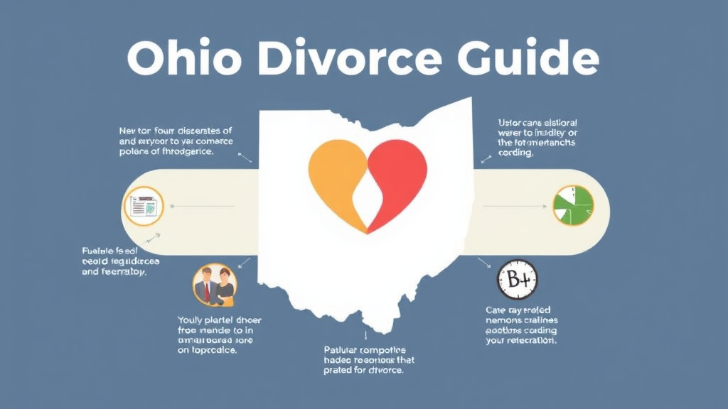 Visual guide for practical steps in ohio divorce guide: requirements, filing fees, and process