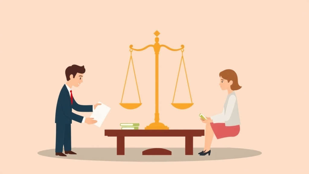 Illustration showing key concepts related to pennsylvania equitable distribution: how assets get divided
