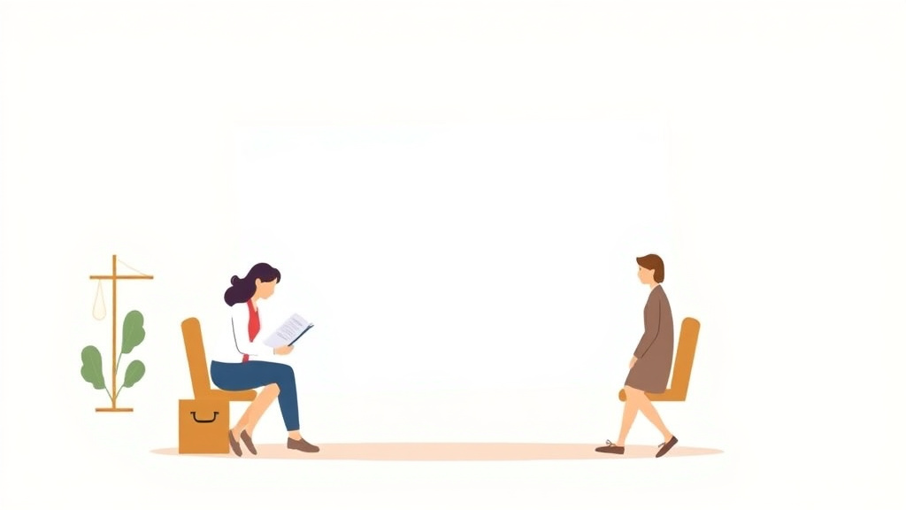 Illustration showing key concepts related to south dakota divorce guide: requirements, filing fees, and process