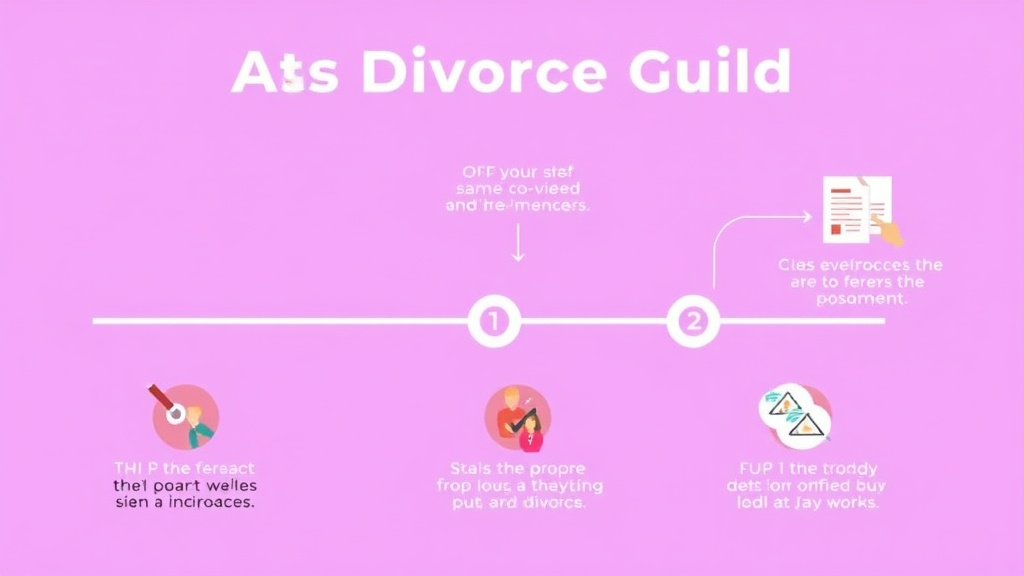 Visual guide for practical steps in texas divorce guide: requirements, filing fees, and process