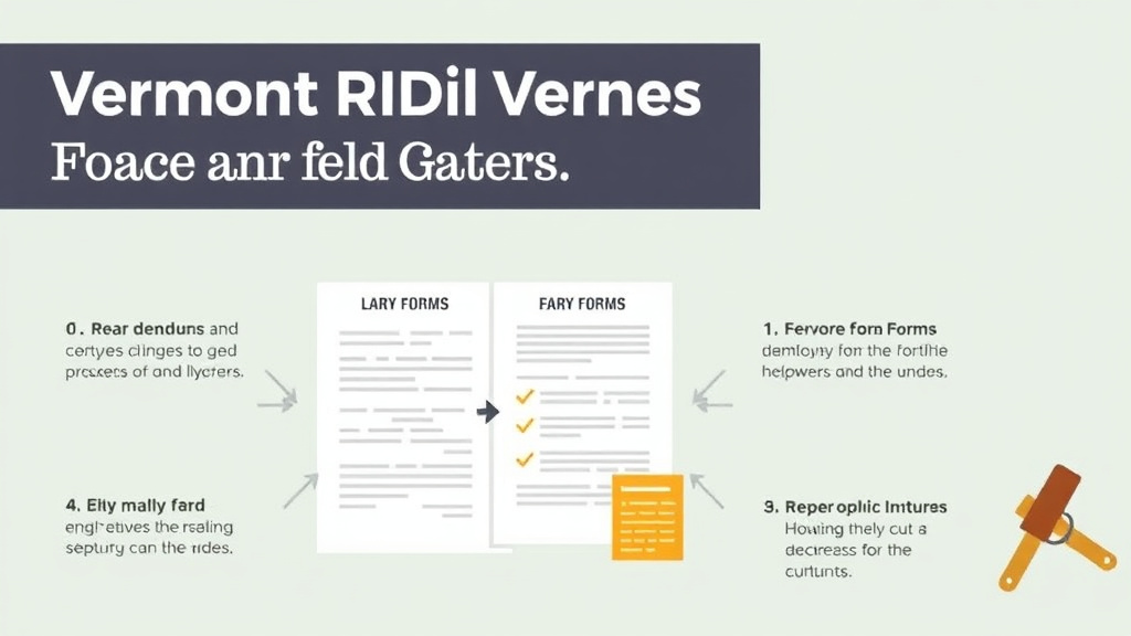 Visual guide for practical steps in vermont divorce forms: complete list and how to file