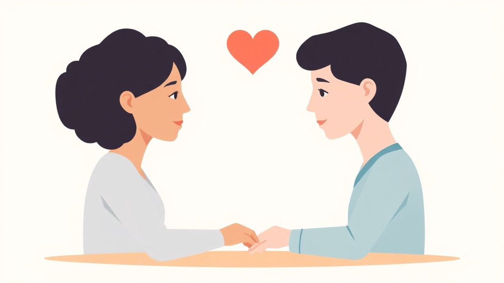 Illustration showing key concepts related to benefits of uncontested divorce: why it is the best option