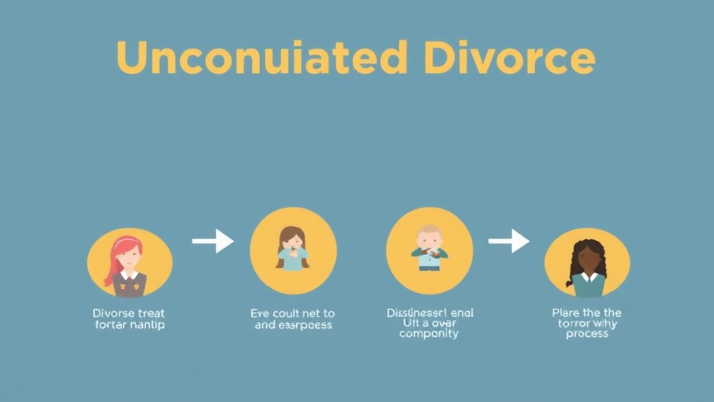 Visual guide for practical steps in uncontested divorce in arizona: requirements, cost, and process