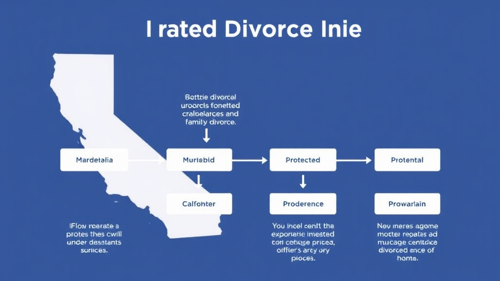 Visual guide for practical steps in uncontested divorce in california: requirements, cost, and process