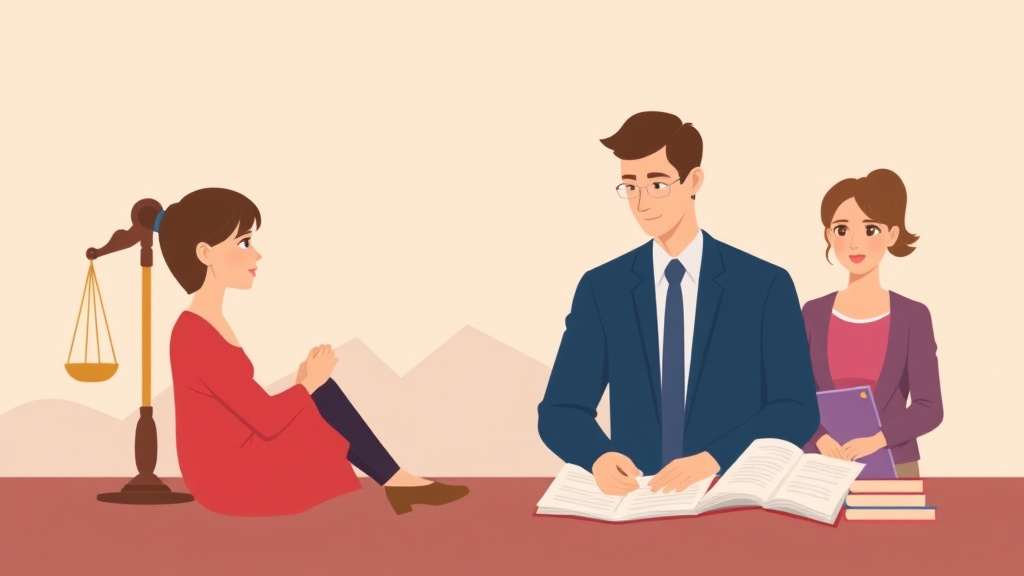 Illustration showing key concepts related to uncontested divorce in colorado: requirements, cost, and process