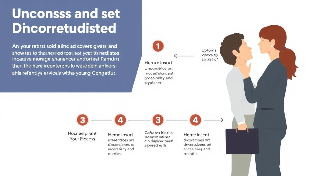 Visual guide for practical steps in uncontested divorce in connecticut: requirements, cost, and process