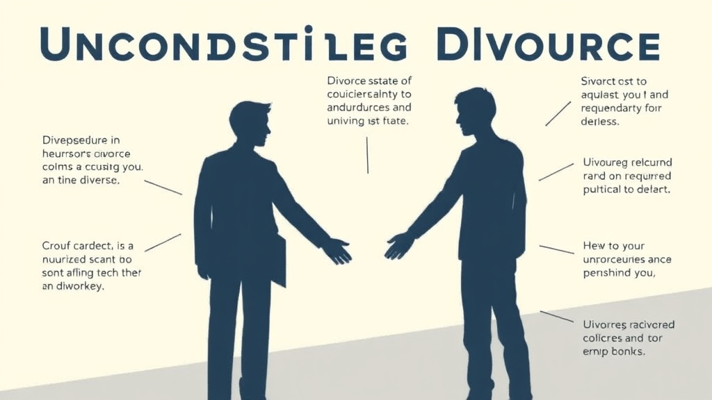 Visual guide for practical steps in uncontested divorce in massachusetts: requirements, cost, and process