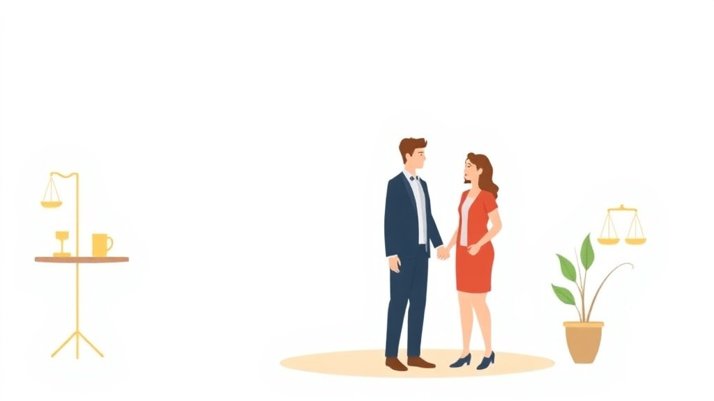 Illustration showing key concepts related to uncontested divorce in mississippi: requirements, cost, and process