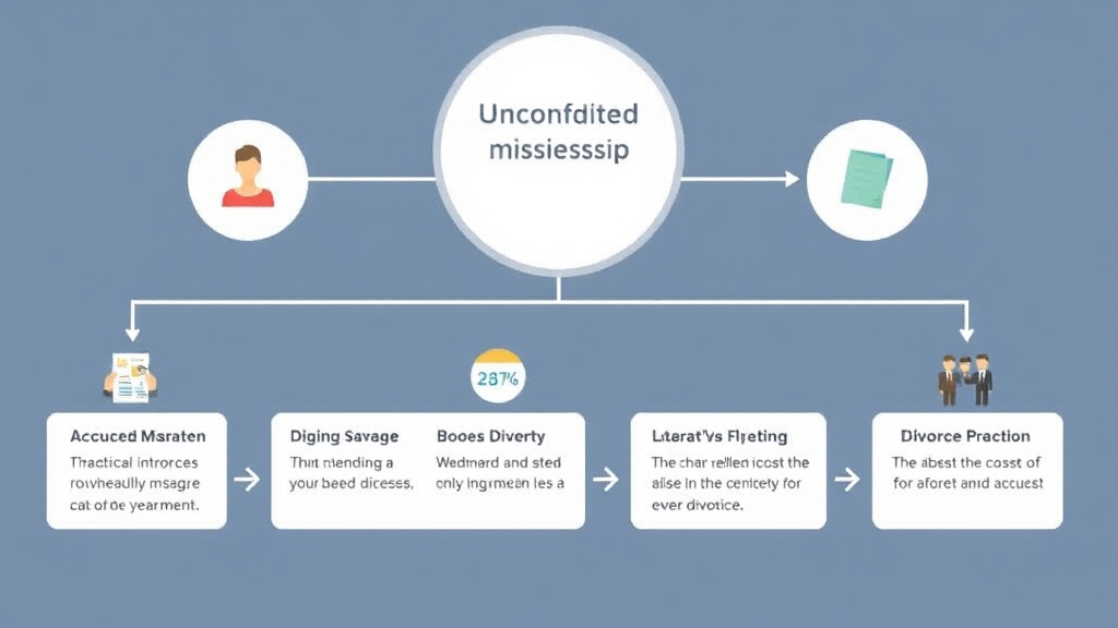 Visual guide for practical steps in uncontested divorce in mississippi: requirements, cost, and process