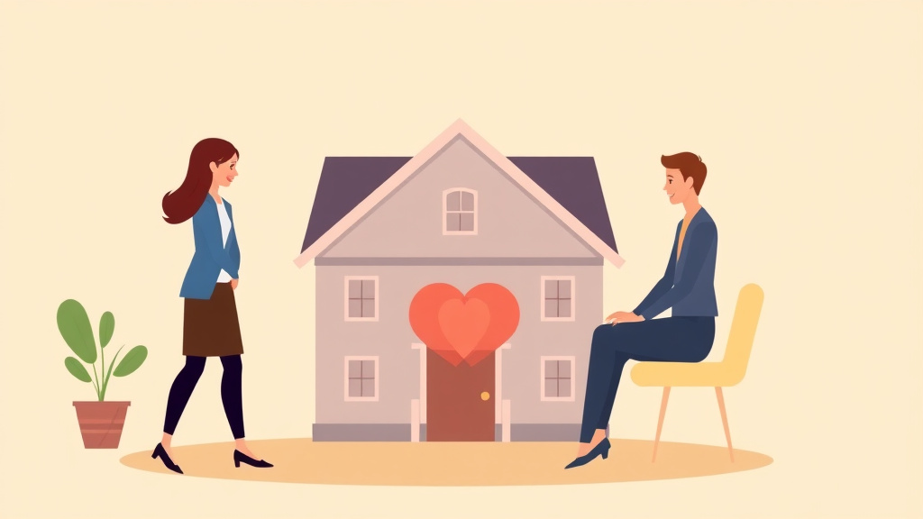 Illustration showing key concepts related to uncontested divorce with no property: fastest option